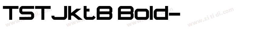 TSTJktB Bold字体转换